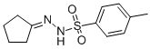 structure of CAS# 17529-98-5, Cyclopentanone P-Toluenesulfonylhydrazone;N-(Cyclopentylideneamino)-4-Methyl-Benzenesulfonamide;Benzenesulfonic Acid, 4-Methyl-, Cyclopentylidenehydrazide;N'-Cyclopentylidene-4-Methylbenzenesulfonohydrazide