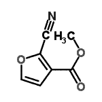 CAS#: 175352-96-2， Methyl 2-Cyano-3-Furoate