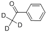 structure of CAS# 17537-31-4, 1-Phenyl-Ethanone-2,2,2-D3;2,2,2-Trideuterio-1-Phenyl-Ethanone;Acetophenone-Methyl-D3;Acetophenone-.Alpha.,.Alpha.,.Alpha.-D3