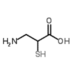 CAS#: 17617-04-8， 3-Amino-2-Sulfanylpropanoic Acid