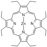 structure of CAS# 17632-18-7, (Sp-4-1)-[2,3,7,8,12,13,17,18-Octaethyl-21H,23H-Porphinato]-Zinc