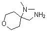 structure of CAS# 176445-80-0, 4-(Dimethylamino)Tetrahydro-2H-Pyran-4-Methanamine;4-(Aminomethyl)-N,N-Dimethyltetrahydro-2H-Pyran-4-Amine(SALTDATA: FREE);4-(Aminomethyl)-4-(Dimethylamino)Tetrahydro-2H-Pyran 95%;4-(Aminomethyl)-N,N-Dimethyltetrahydro-2H-Pyran-4-Amine