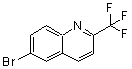 结构式 CAS# 176722-64-8, 6-溴-2-(三氟甲基)-喹啉