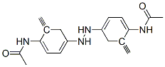 structure of CAS# 17745-84-5, N,N'-[Azinobis(Methylidyne-4,1-Phenylene)]Bis(Acetamide);N-[4-[[(4-Acetamidophenyl)Methylidenehydrazinylidene]Methyl]Phenyl]Acetamide;N-[4-[[(E)-(4-Acetamidophenyl)Methylidenehydrazinylidene]Methyl]Phenyl]Acetamide;N-[4-[(E)-[(E)-(4-Acetamidophenyl)Methylenehydrazono]Methyl]Phenyl]Acetamide