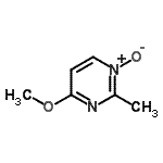CAS 登录号：17759-07-8， 4-甲氧基-2-甲基嘧啶1-氧化物
