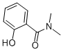 structure of CAS# 1778-08-1, 2-Hydroxy-N,N-Dimethyl-Benzamide;2-Hydroxy-N,N-Dimethyl-Benzamide;Zinc01750530;Brn 2361721