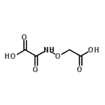 structure of CAS# 177902-90-8, [(Carboxymethoxy)Amino](Oxo)Acetic Acid;[(Carboxymethoxy)amino](oxo)acetic acid;2-((carboxymethoxy)amino)-2-oxoacetic acid;2-(carboxymethoxyamino)-2-oxoacetic acid