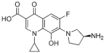 CAS#: 178174-16-8， 7-(3-Aminopyrrolidin-1-Yl)-1-Cyclopropyl-6-Fluoro-8-Hydroxy-4-Oxoquinoline-3-Carboxylic Acid