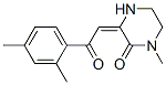 CAS#: 178408-17-8， (3E)-3-[2-(2,4-Dimethylphenyl)-2-Oxoethylidene]-1-Methylpiperazin-2-One