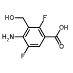 CAS#: 178444-97-8， 4-Amino-2,5-Difluoro-3-(Hydroxymethyl)Benzoic Acid