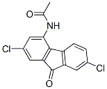 CAS 登录号：1785-05-3， 4-乙酰氨基-2,7-二氯-9H-芴-9-酮