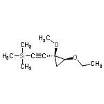 CAS 登录号：178751-90-1， {[(1S,2S)-2-乙氧基-1-甲氧基环丙基]乙炔基}(三甲基)硅烷