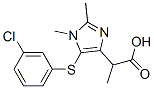 CAS#: 178979-92-5， 2-[5-(3-Chlorophenyl)Sulfanyl-1,2-Dimethylimidazol-4-Yl]Propanoic Acid