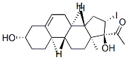 CAS#: 17975-91-6， 1-[(3S,8R,9S,10R,13S,14S,16S,17R)-3,17-Dihydroxy-16-Iodo-10,13-Dimethyl-1,2,3,4,7,8,9,11,12,14,15,16-Dodecahydrocyclopenta[a]Phenanthren-17-Yl]Ethanone