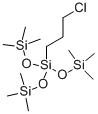 structure of CAS# 18077-31-1, 3-(3-Chloropropyl)-1,1,1,5,5,5-Hexamethyl-3-[(Trimethylsilyl)Oxy]-Trisiloxane;3-(3-Chloropropyl)-1,1,1,5,5,5-Hexamethyl-3-[(Trimethylsilyl)Oxy]Pentanetrisiloxane;3-(3-Chloropropyl)-1,1,1,5,5,5-Hexamethyl-3-[(Trimethylsilyl)Oxy]Trisiloxane;3-CHLOROPROPYLTRIS(TRIMETHYLSILOXY)SILANE