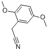 structure of CAS# 18086-24-3, 2,5-Dimethoxyphenylacetonitrile;2-(2,5-Dimethoxyphenyl)Acetonitrile;2,5-Dimethyoxyphenylacetonitrile;2,5-DIMETHOXYPHENYLACETONITRILE