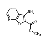 CAS#: 181283-75-0， Methyl 3-Aminofuro[2,3-b]Pyridine-2-Carboxylate