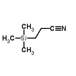 CAS#: 18151-32-1， 3-(Trimethylsilyl)Propanenitrile