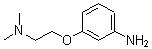 结构式 CAS# 181513-08-6, 3-(2-(二甲基氨基)乙氧基)苯胺