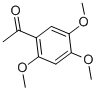 structure of CAS# 1818-28-6, 1-(2,4,5-Trimethoxyphenyl)-Ethanone;Nsc401454;2',4',5'-Trimethoxyacetophenone;1-(2,4,5-Trimethoxyphenyl)Ethan-1-One