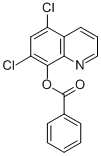CAS#: 18193-10-7， 5,7-Dichloro-8-Quinolinol Benzoate (Ester)
