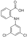 structure of CAS# 18201-65-5, 2-[(3,5-Dichlorophenyl)amino]benzoic acid;Dichlorophenyl-Aba;2-[(3,5-Dichlorophenyl)Amino]Benzoic Acid;Anthranilic Acid, N-(3,5-Dichlorophenyl)- (8Ci)