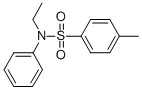 结构式 CAS# 1821-40-5, N-乙基-4-甲基-N-苯基-苯磺酰胺