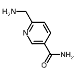 CAS#: 182159-58-6， 6-(Aminomethyl)Pyridine-3-Carboxamide