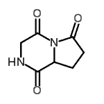 CAS#: 18217-32-8， Tetrahydropyrrolo[1,2-a]Pyrazine-1,4,6(7H)-Trione