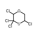 CAS#: 18327-91-8， 2,3,3,5-Tetrachloro-1,4-Oxathiane