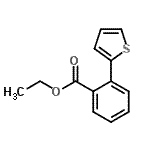 CAS 登录号：184847-97-0， 乙基2-(2-噻吩基)苯甲酸酯
