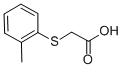 structure of CAS# 18619-15-3, 2-[(2-Methylphenyl)Thio]-Acetic Acid;2-[(2-Methylphenyl)Thio]Acetate;2-(2-Methylphenyl)Sulfanylethanoate;Zinc00343062