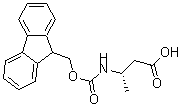 structure of CAS# 186320-18-3, 3-[[(9H-Fluoren-9-Ylmethoxy)Carbonyl]Amino]-Butanoic Acid;(3S)-3-[(9H-Fluoren-9-Ylmethoxy-Oxomethyl)Amino]Butanoate;(3S)-3-(9H-Fluoren-9-Ylmethoxycarbonylamino)Butyrate;Zinc02562489