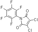 结构式 CAS# 186958-58-7, 3,4-二氯-1-(五氟苯基)-1H-吡咯-2,5-二酮