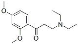 CAS 登录号：18703-87-2， 3-(二乙基氨基)-1-(2,4-二甲氧基苯基)-1-丙酮