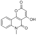 CAS#: 18706-63-3， 4-Hydroxy-6-Methyl-2H-Pyrano[3,2-c]Quinoline-2,5(6H)-Dione