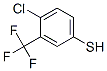 structure of CAS# 18800-22-1, 4-Chloro-3-Trifluoromethyl-Benzenethiol;Zinc04205074