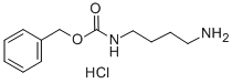 结构式 CAS# 18807-73-3, N-(4-氨基丁基)-氨基甲酸苄酯盐酸盐(1:1)
