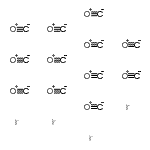结构式 CAS# 18827-81-1, 十二羰基四铱
