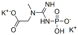 结构式 CAS# 18838-38-5, N-(膦酰脒基)肌氨酸二钾盐