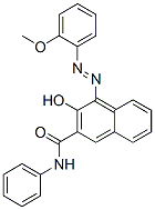 structure of CAS# 18846-91-8, 3-Hydroxy-4-[(2-Methoxyphenyl)Azo]-N-Phenylnaphthalene-2-Carboxamide;(4E)-4-[(2-Methoxyphenyl)Hydrazono]-3-Oxo-N-Phenyl-Naphthalene-2-Carboxamide;(4E)-4-[(2-Methoxyphenyl)Hydrazono]-3-Oxo-N-Phenyl-2-Naphthalenecarboxamide;(4E)-3-Keto-4-[(2-Methoxyphenyl)Hydrazono]-N-Phenyl-2-Naphthamide