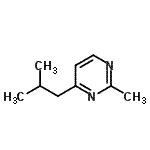 CAS#: 188708-01-2， 4-Isobutyl-2-Methylpyrimidine