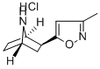 structure of CAS# 188895-96-7, (1R,4S,6S)-6-(3-Methyl-1,2-Oxazol-5-Yl)-7-Azabicyclo[2.2.1]Heptane;(1R,4S,6S)-6-(3-Methylisoxazol-5-Yl)-7-Azabicyclo[2.2.1]Heptane;(1R,4S,6S)-6-(3-Methyl-5-Isoxazolyl)-7-Azabicyclo[2.2.1]Heptane;7-Azabicyclo(2.2.1)Heptane, 2-(3-Methyl-5-Isoxazolyl)-, Exo-