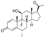 CAS#: 1895-19-8， 9-Fluoro-11beta-Hydroxy-6alpha-Methylpregna-1,4-Diene-3,20-Dione