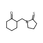 CAS#: 189940-41-8， 2-[(2-Thioxo-1-Pyrrolidinyl)Methyl]Cyclohexanone