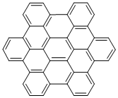 structure of CAS# 190-24-9, Hexabenzo[bc:ef:hi:kl:no:qr]Coronene;1:12,2:3,4:5,6:7,8:9,10:11-Hexabenzocoronene;Hexabenzo[Bc,Ef,Hi,Kl,No,Qr]Coronene;Nsc91579