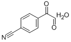structure of CAS# 19010-28-7, 4-(2,2-Dihydroxyacetyl)-Benzonitrile;4-CYANOPHENYLGLYOXAL HYDRATE, 95+%;4-Cyanophenylglyoxal Hydrate 95%;4-CYANOPHENYLGLYOXAL HYDRATE