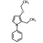 CAS#: 190193-01-2， 3-Ethoxy-2-Ethyl-1-Phenyl-1H-Pyrrole