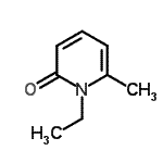 CAS 登录号：19038-36-9， 1-乙基-6-甲基-2(1H)-吡啶酮