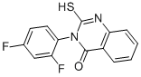 CAS#: 19062-31-8， 3-(2,4-Difluoro-Phenyl)-2-Mercapto-3H-Quinazolin-4-One